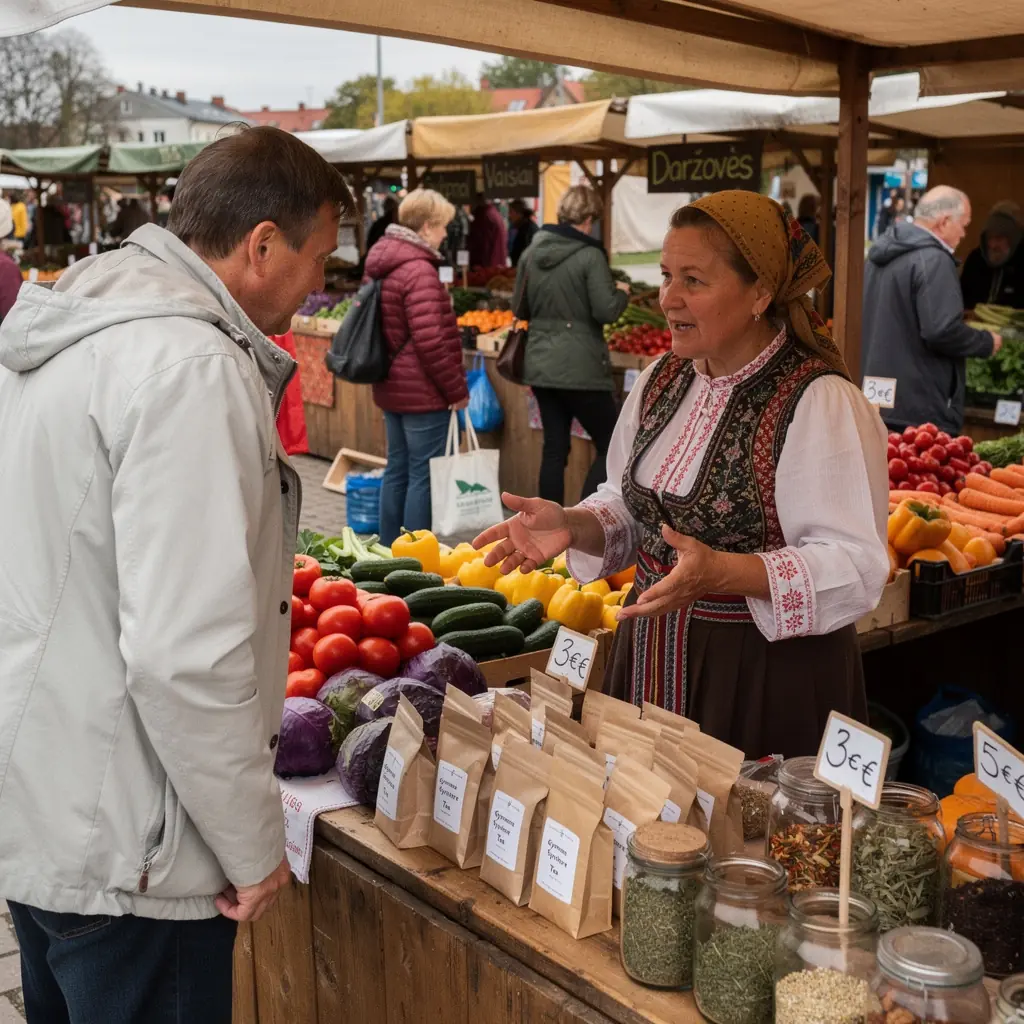Žaliosios arbatos puodelis su dūmų efektu, simbolizuojantis cukraus kontrolę.