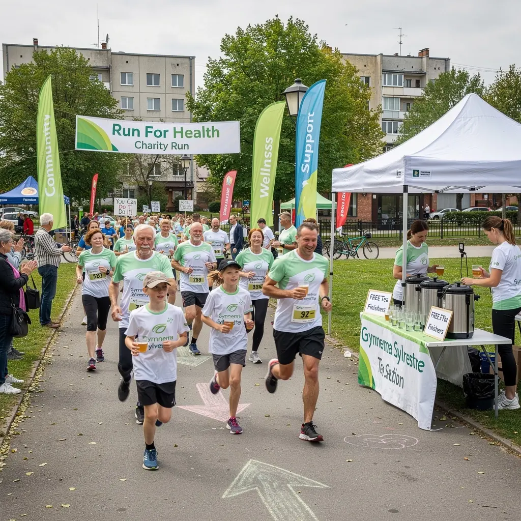 Šviežios Gymnema Sylvestre lapų šakelės, pabrėžiančios natūralius ingredientus.